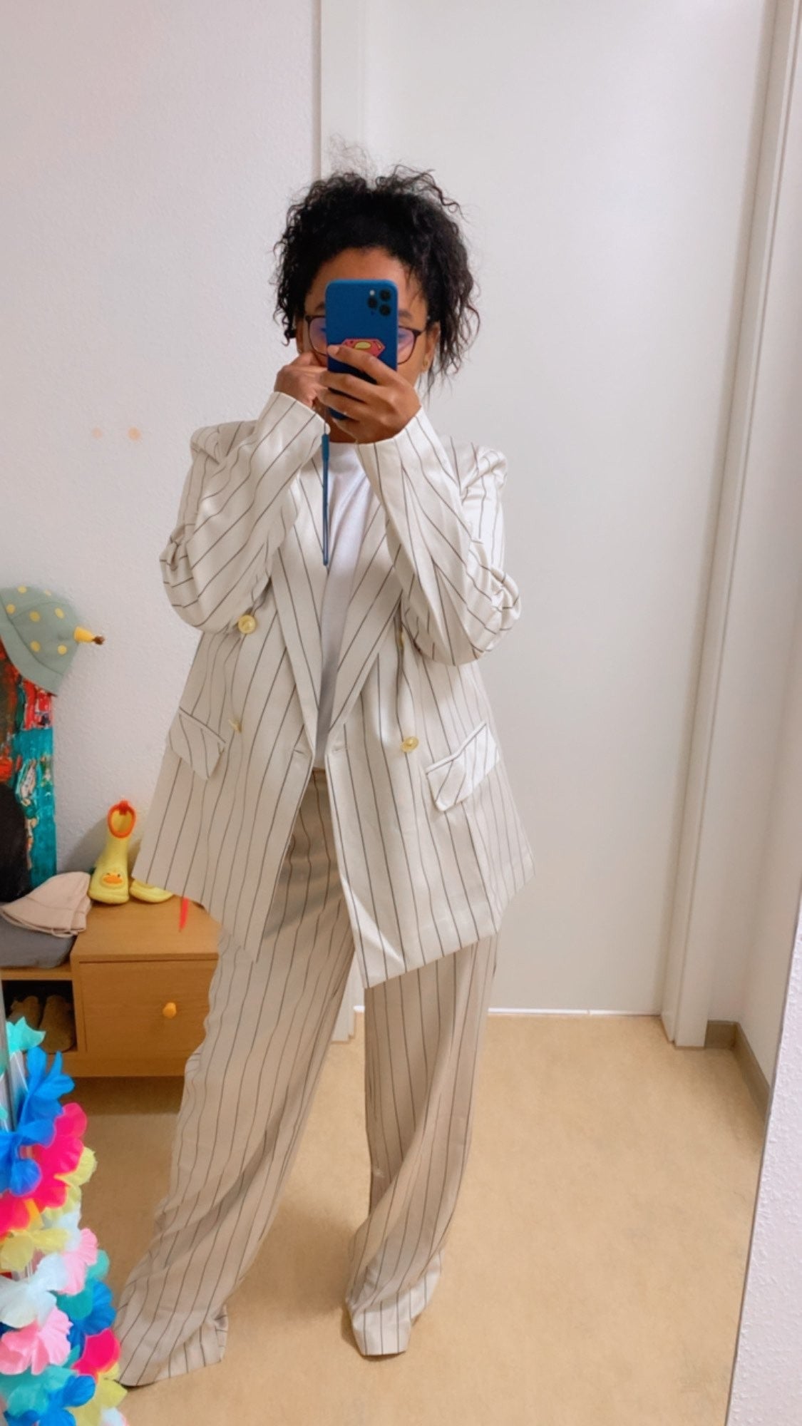 Completo tailleur gessato Lilp