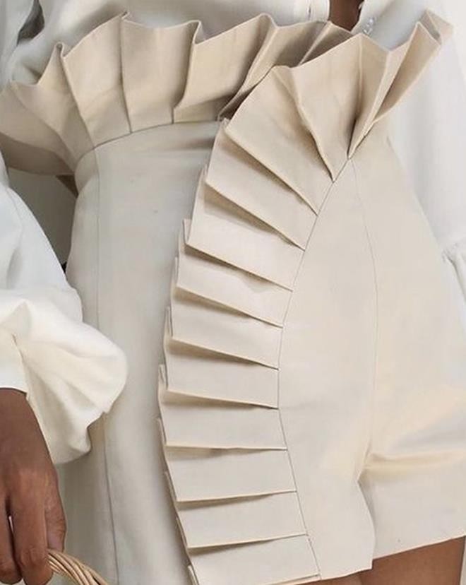 Shorts Jemie arricciato