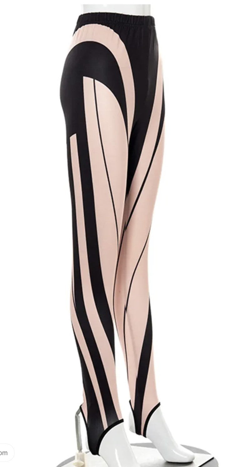 Leggings nude look Bucj