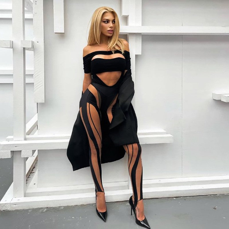 Leggings nude look Bucj