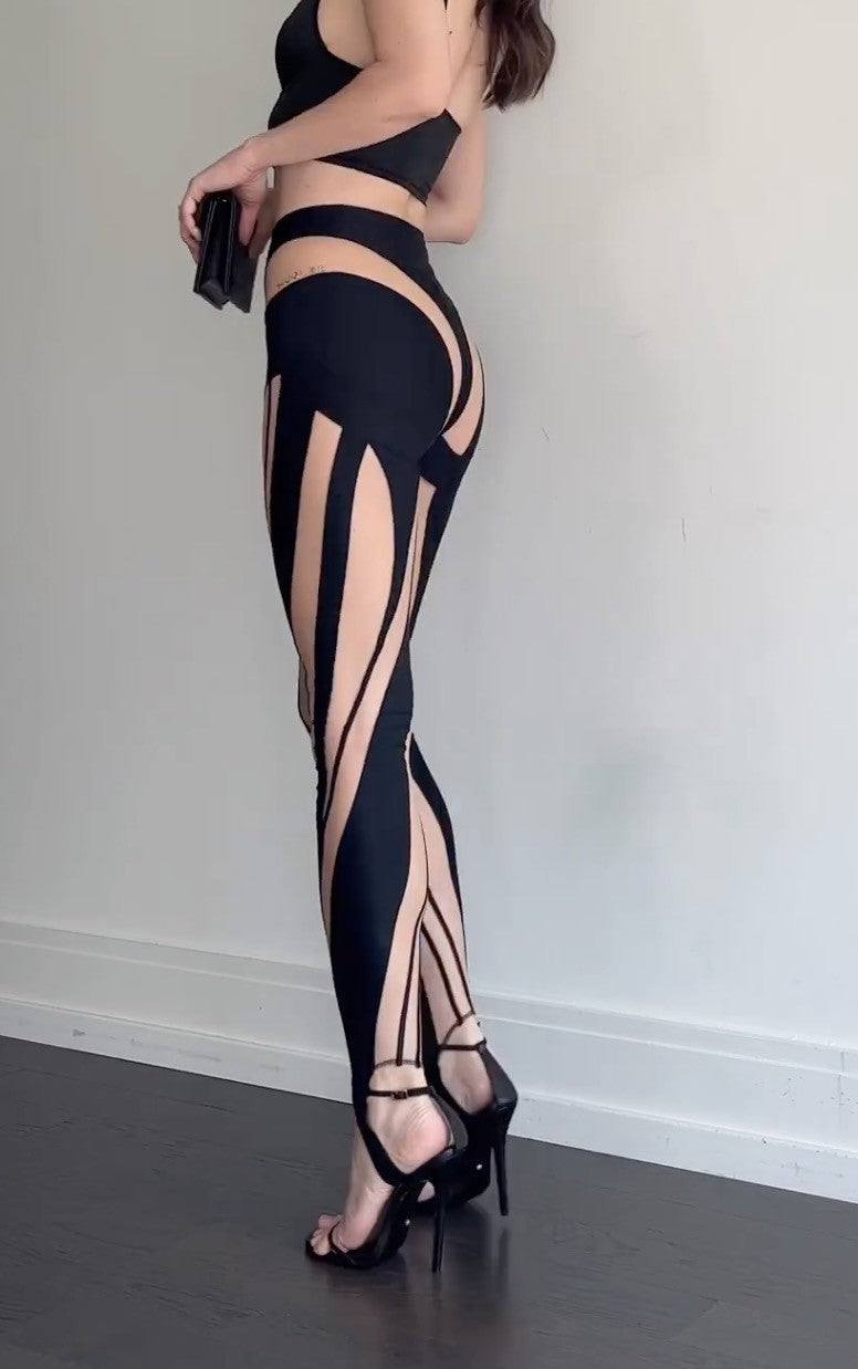 Leggings nude look Bucj