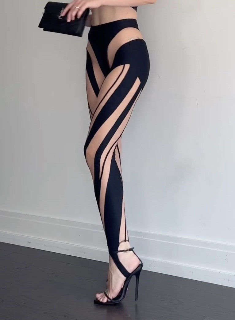 Leggings nude look Bucj