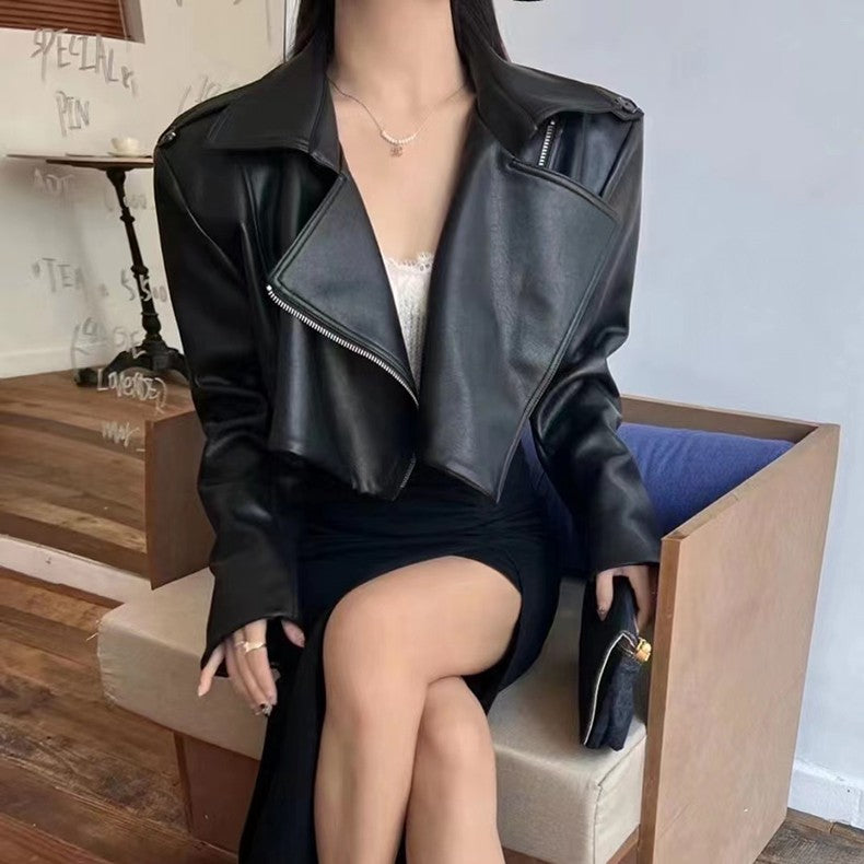 Giacca corta pelle Olivya