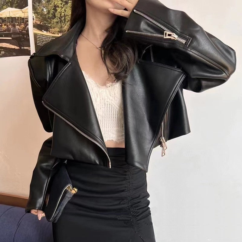 Giacca corta pelle Olivya