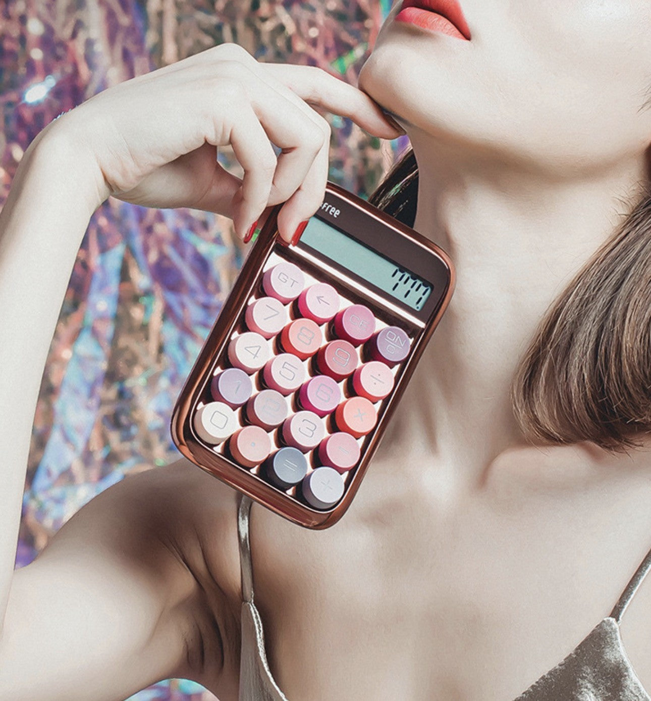 Set smart working retrò beauty palette