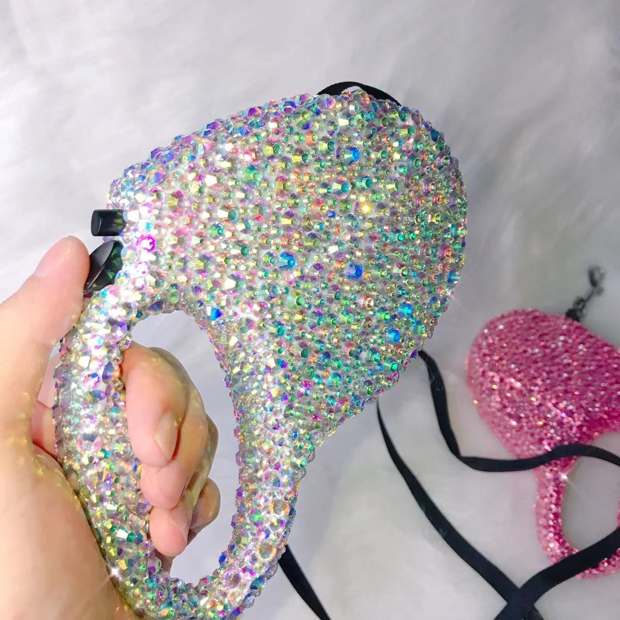 Guinzaglio cane strass