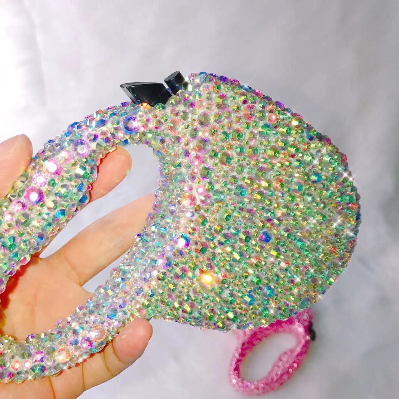 Guinzaglio cane strass