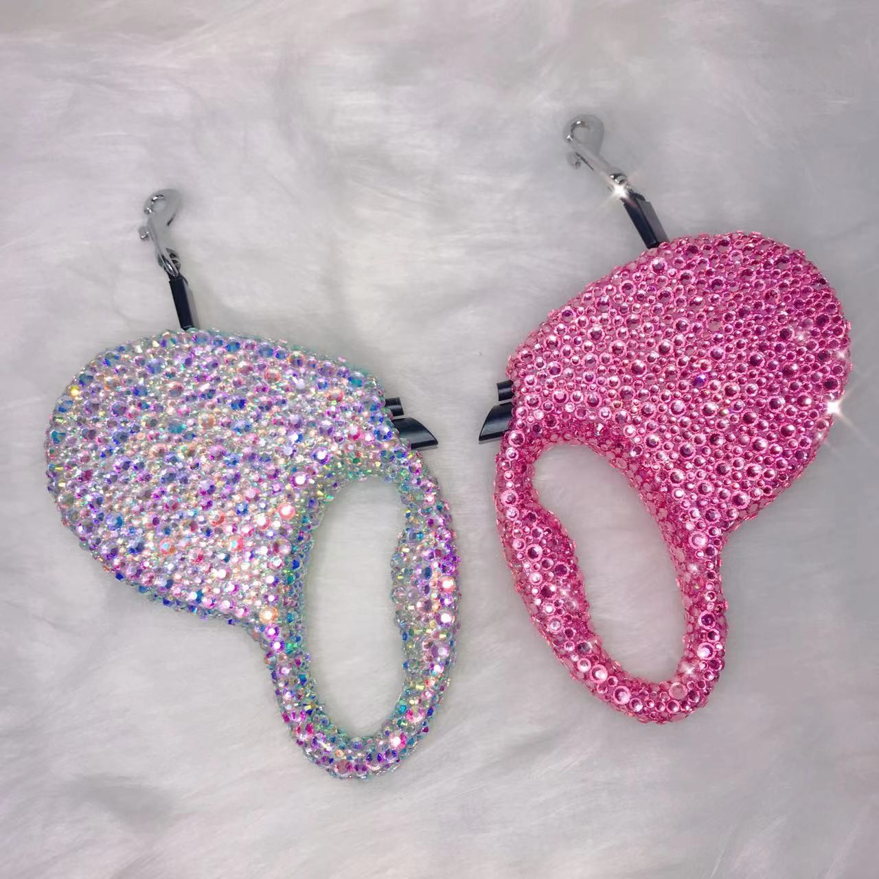 Guinzaglio cane strass