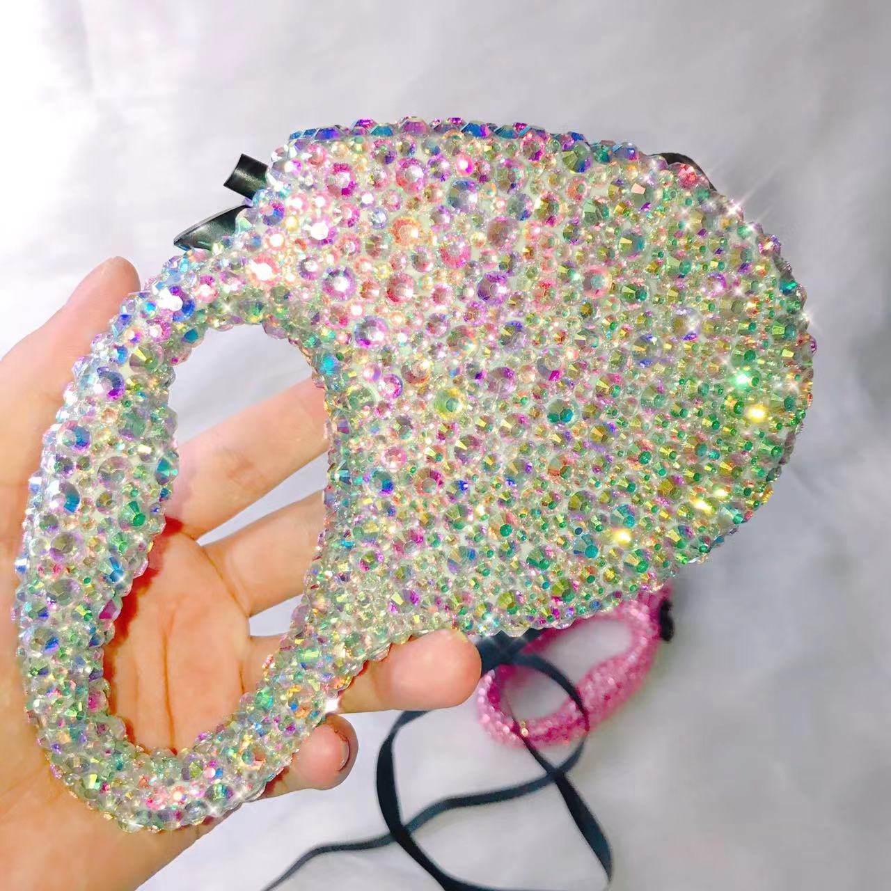 Guinzaglio cane strass