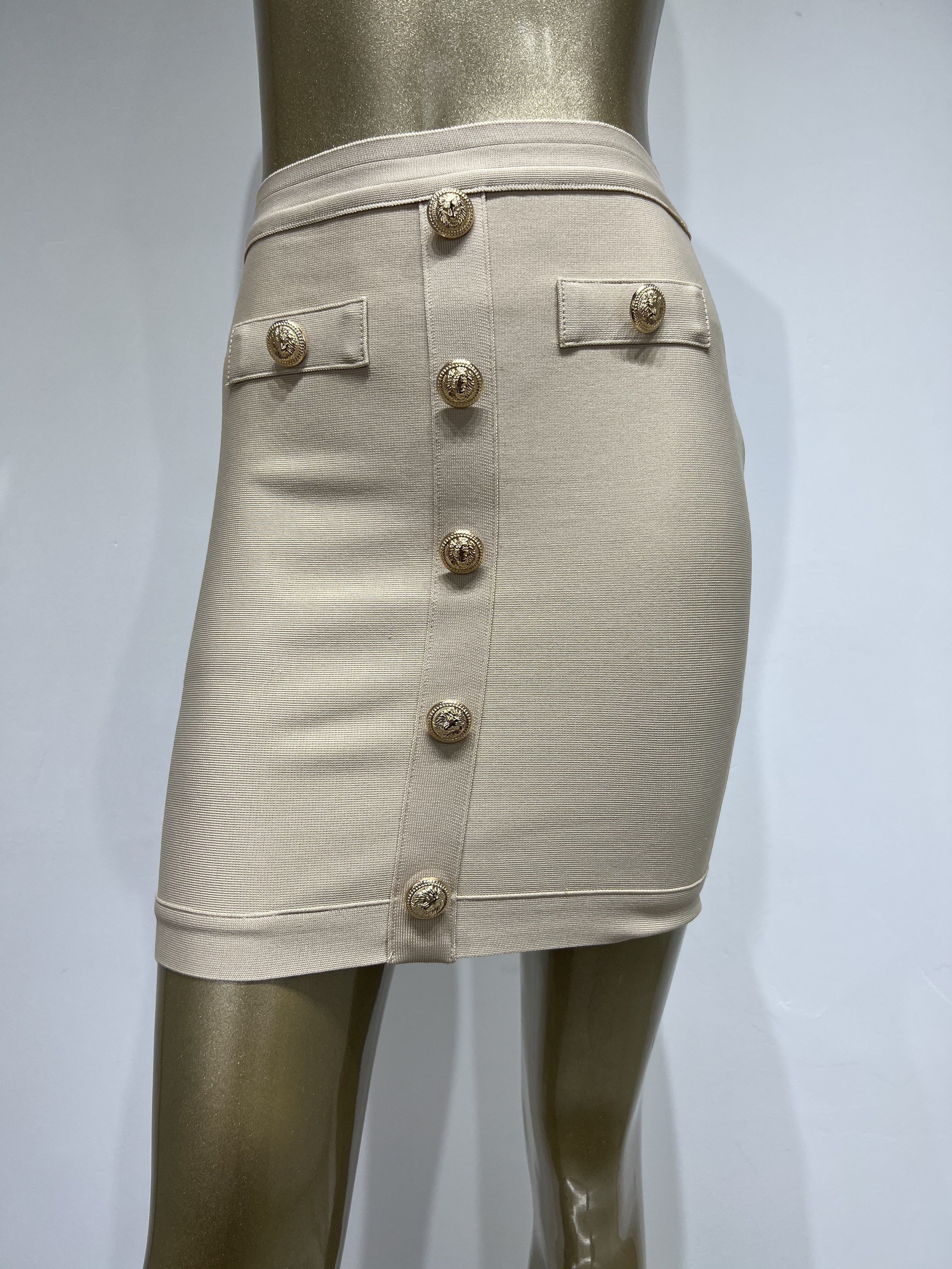 Tailleur goldbuttons skirt