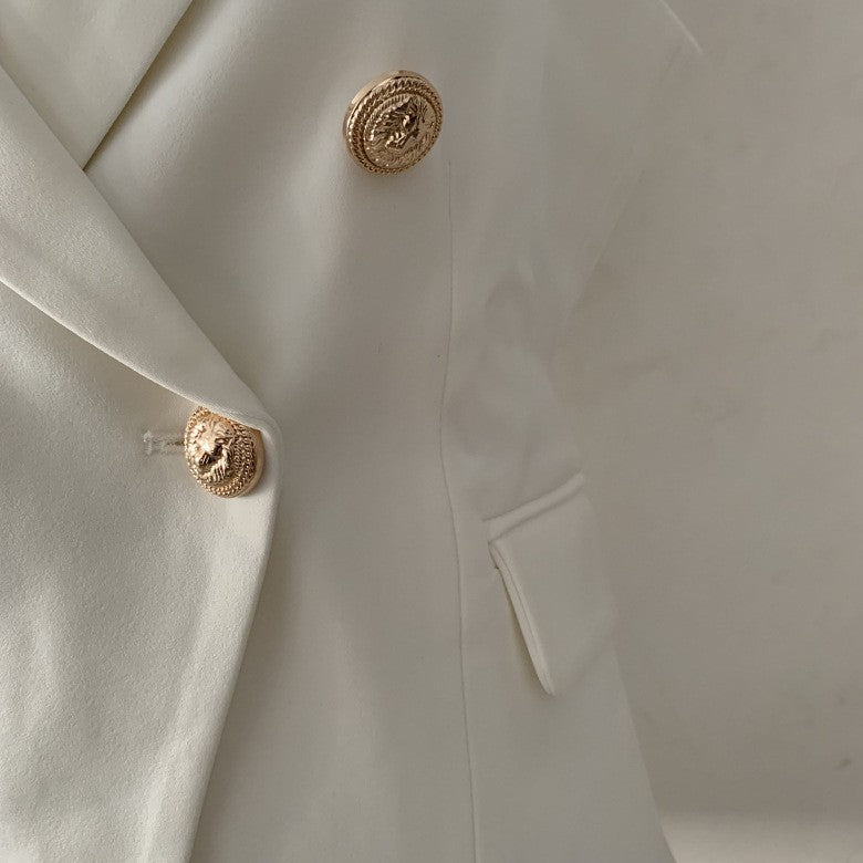 Tailleur goldbuttons skirt