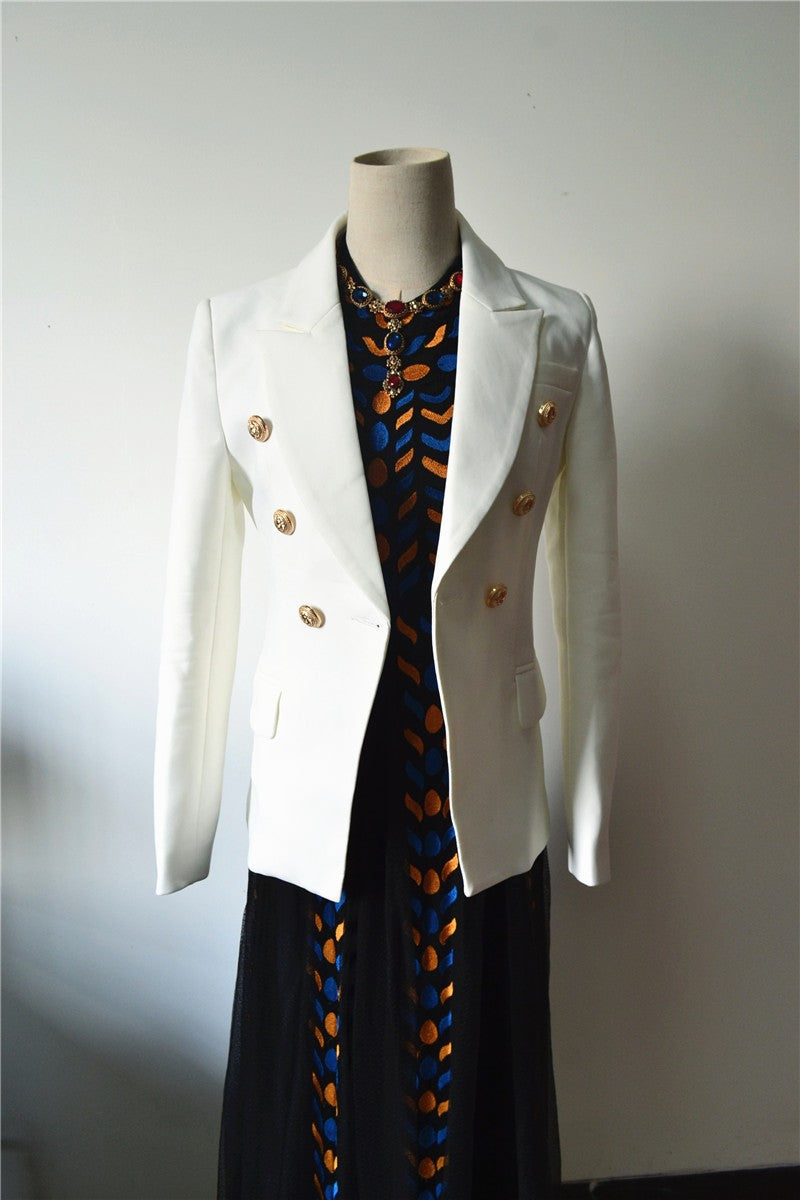 Tailleur goldbuttons skirt