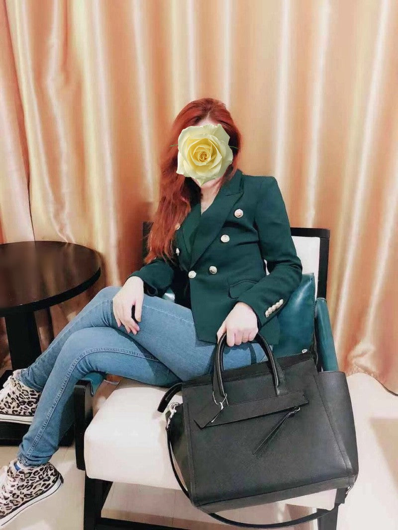 Tailleur goldbuttons skirt