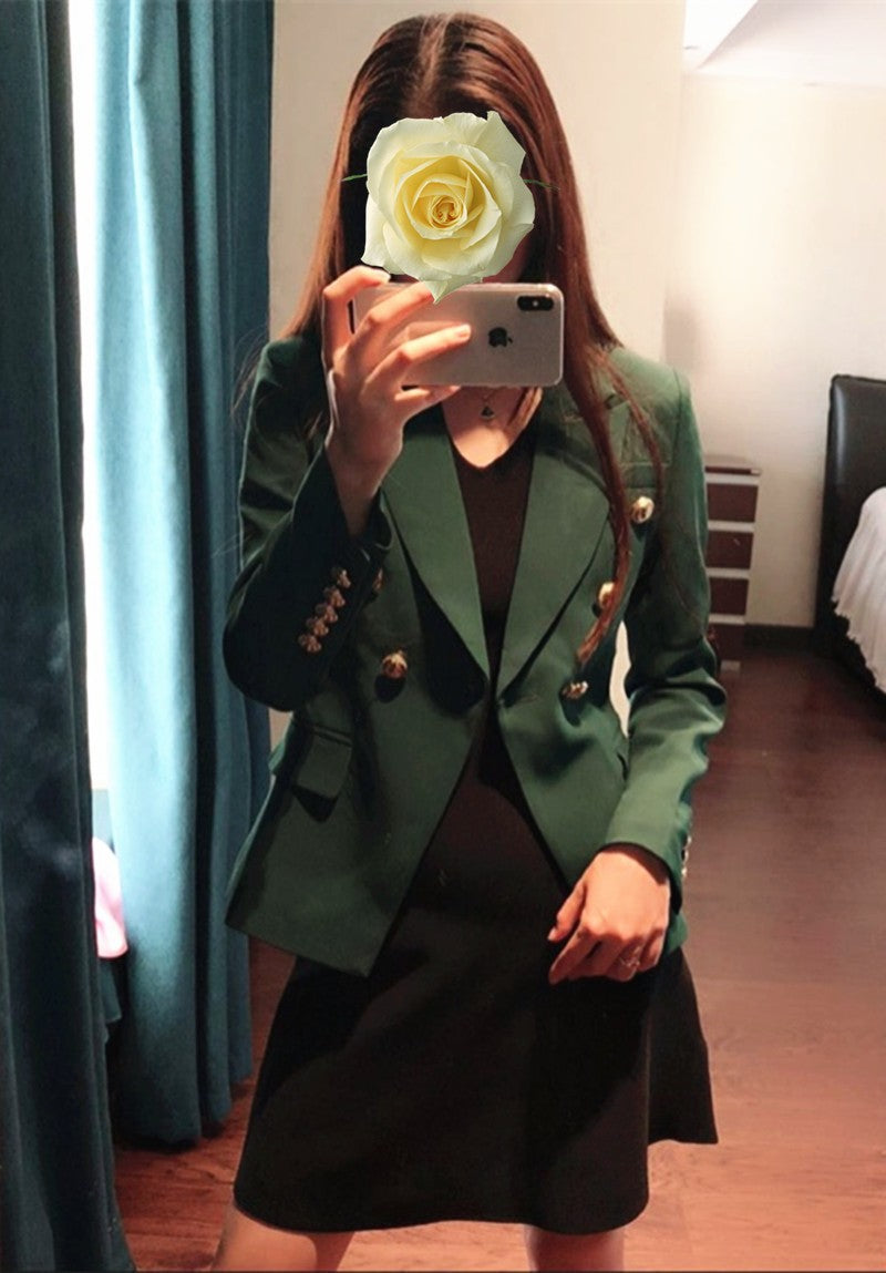 Tailleur goldbuttons skirt