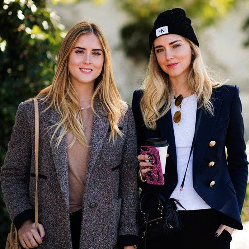 Tailleur goldbuttons skirt