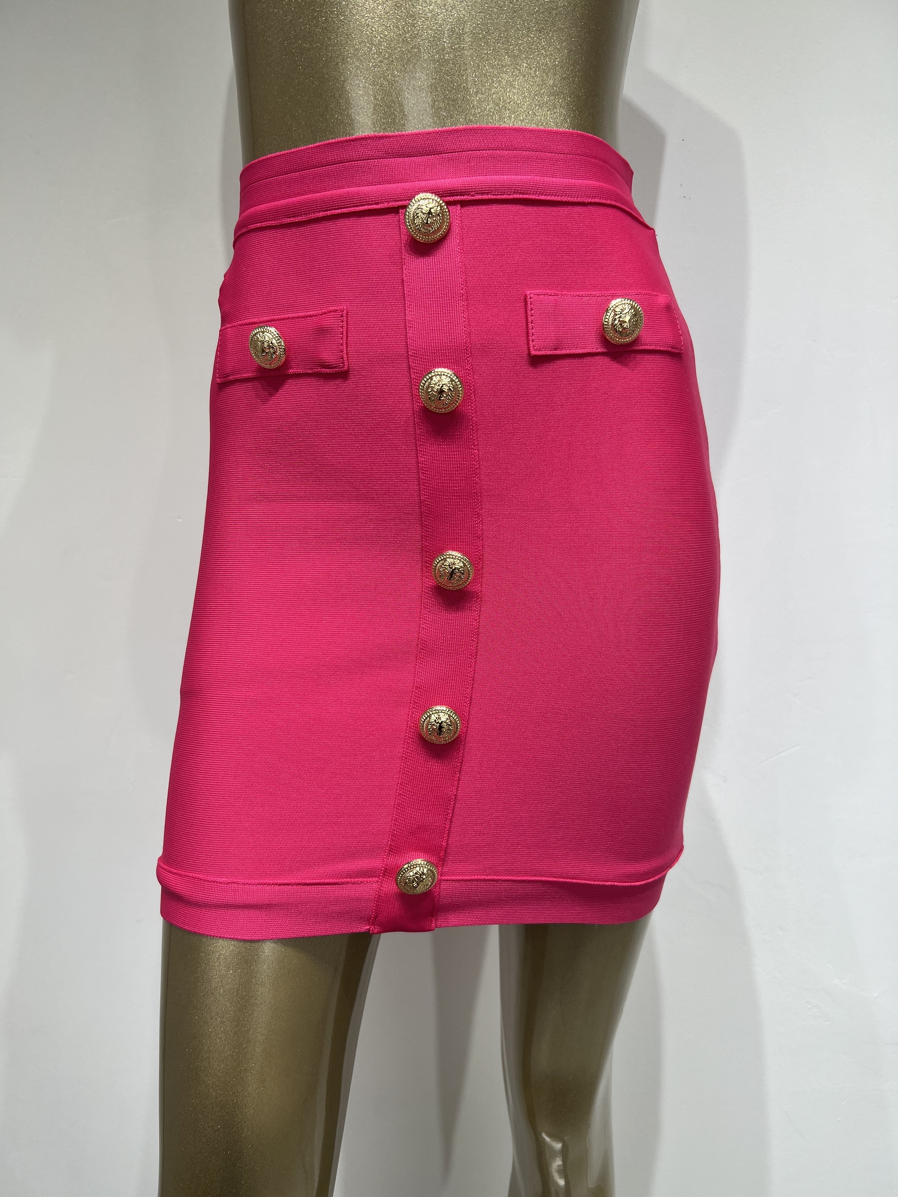 Tailleur goldbuttons skirt