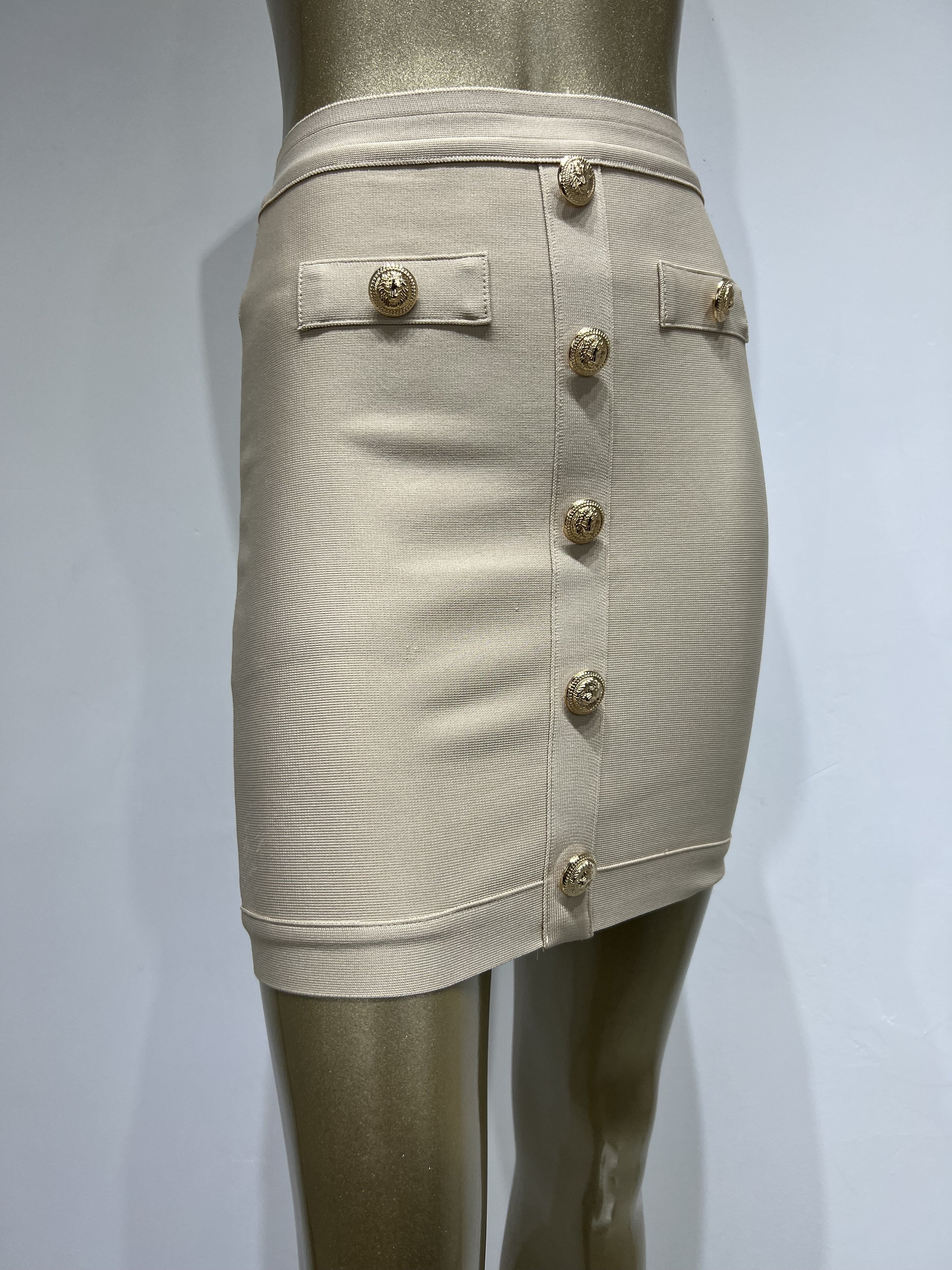 Tailleur goldbuttons skirt
