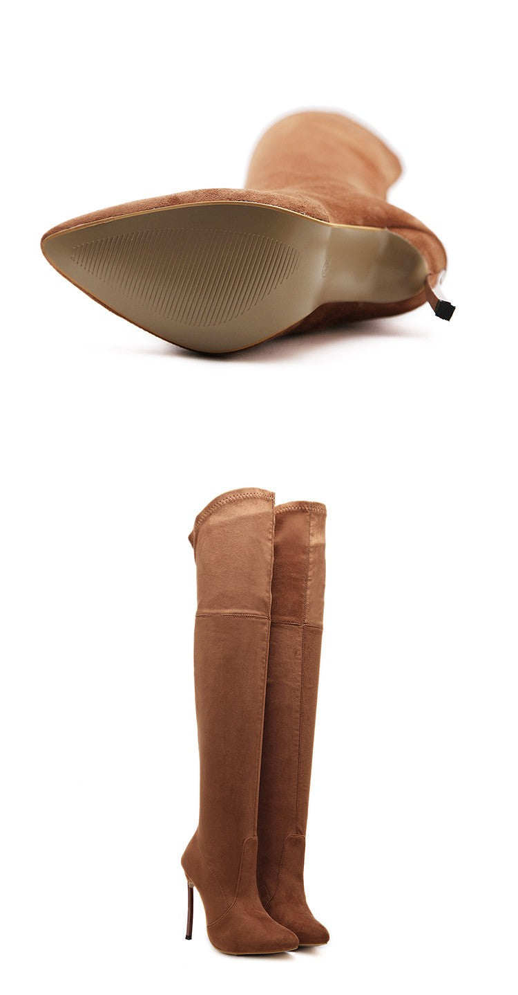 Amos 12 cm high heel boot