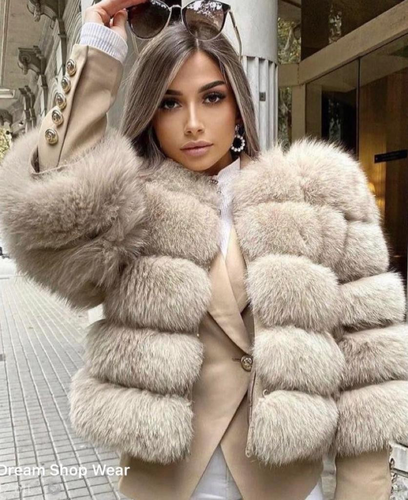 Abrigo de piel Quinzia