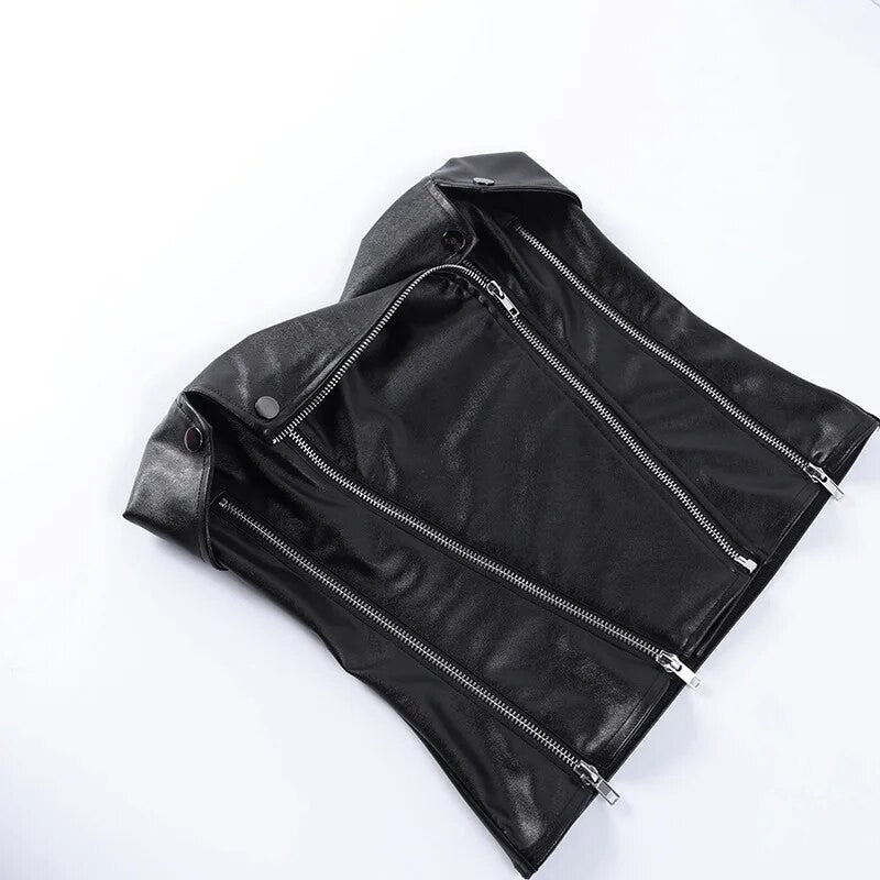 Corpetto ecopelle Vivi