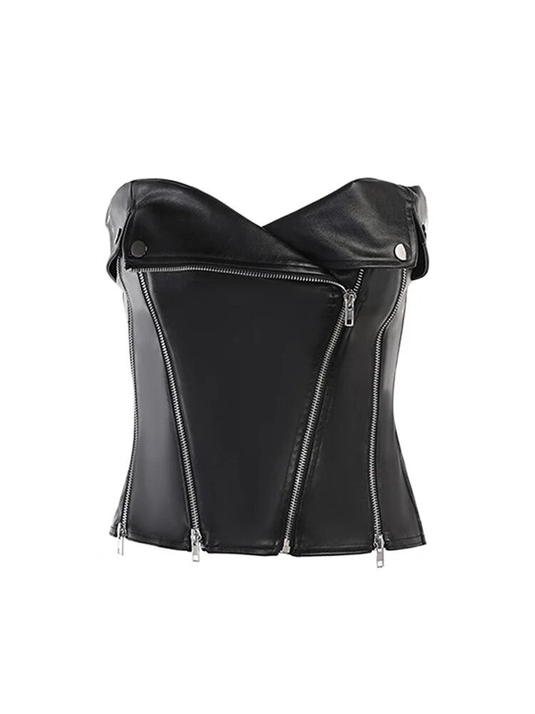 Corpetto ecopelle Vivi