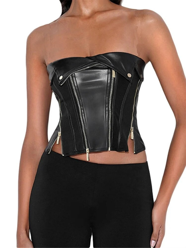 Corpetto ecopelle Vivi