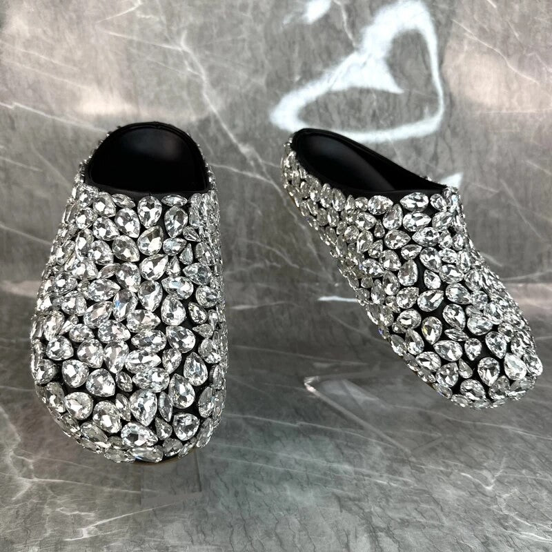 Pantofole strass