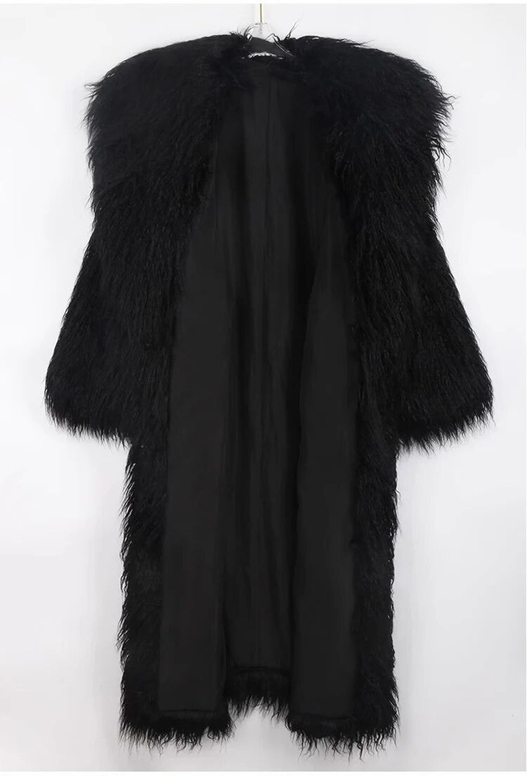 Ecopelliccia lunga Yethi