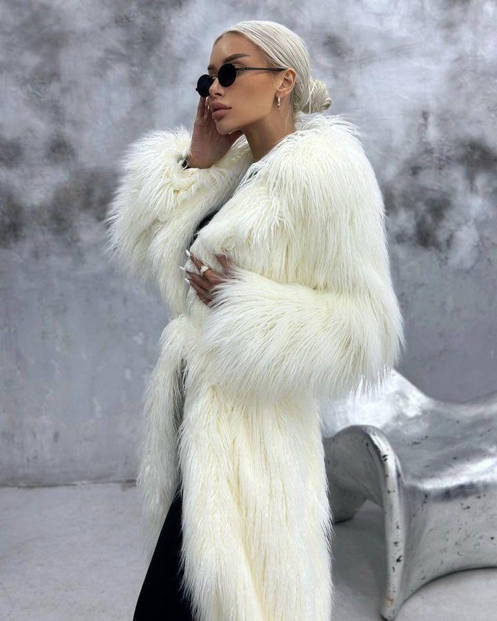 Ecopelliccia lunga Yethi