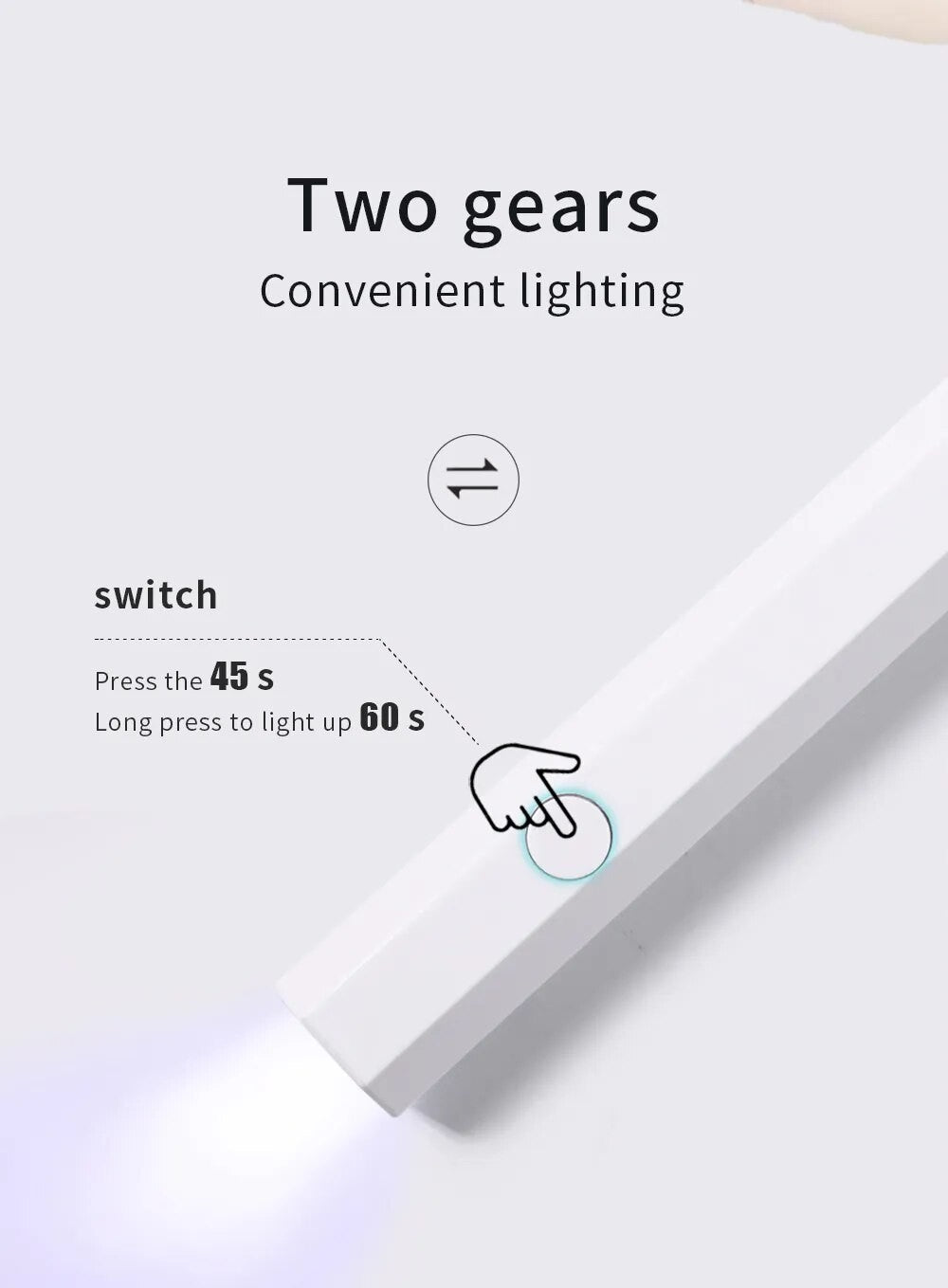 Mini lampada UV gel unghie