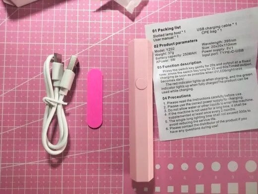 Mini lampada UV gel unghie