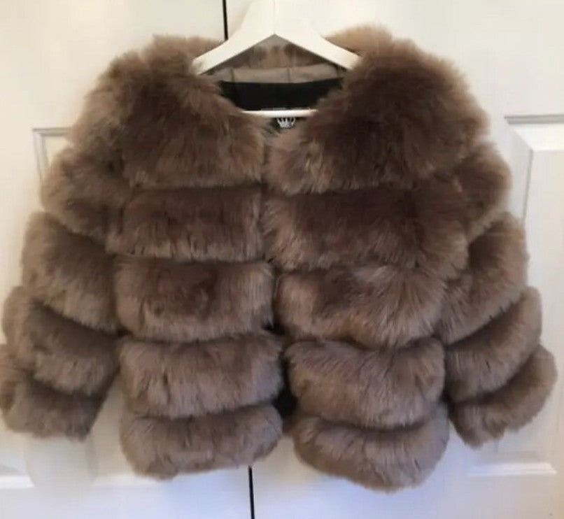 Abrigo de piel Quinzia