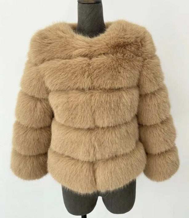 Abrigo de piel Quinzia