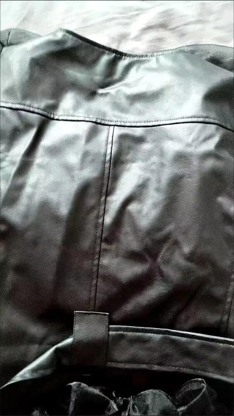 Giubbino ecopelle tulle Rockit