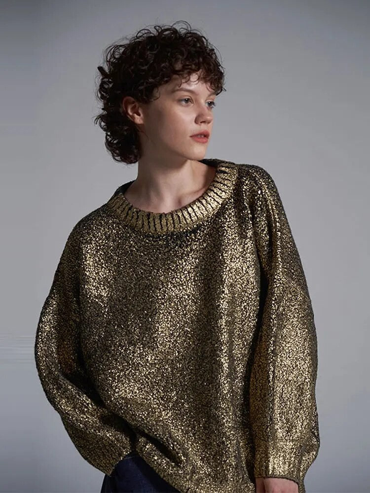 Maglioni metal girocollo