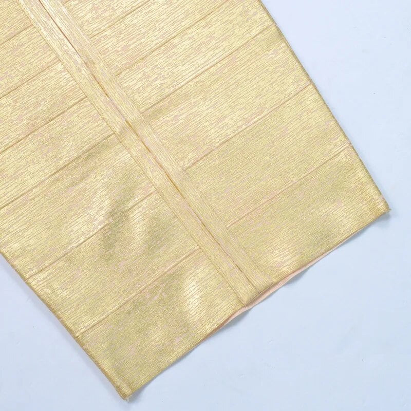 Abito gold shades monospalla