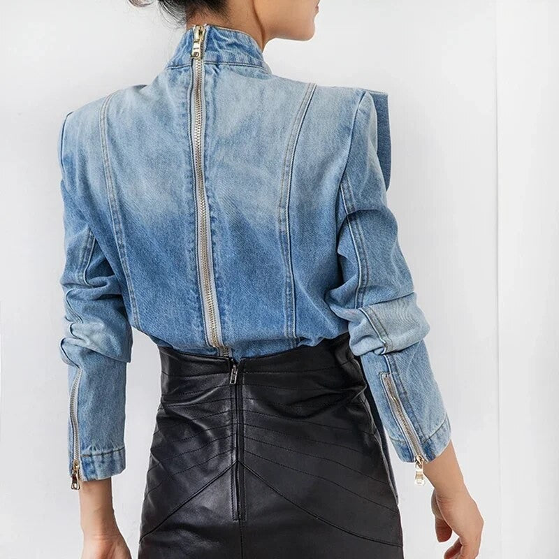 Camicia denim Maxifiocco