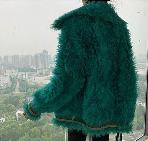 Pellicciotto Peacock