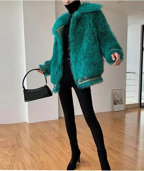 Pellicciotto Peacock