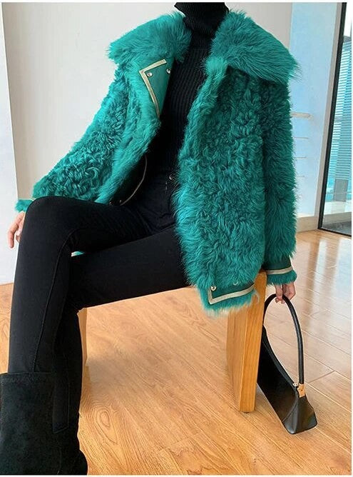 Pellicciotto Peacock