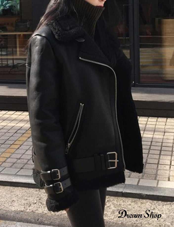 Montone ecopelle Caroline