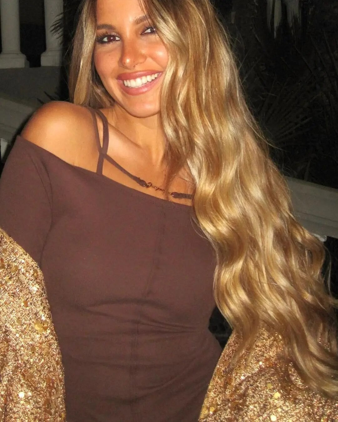 Giacca gold-pailettes