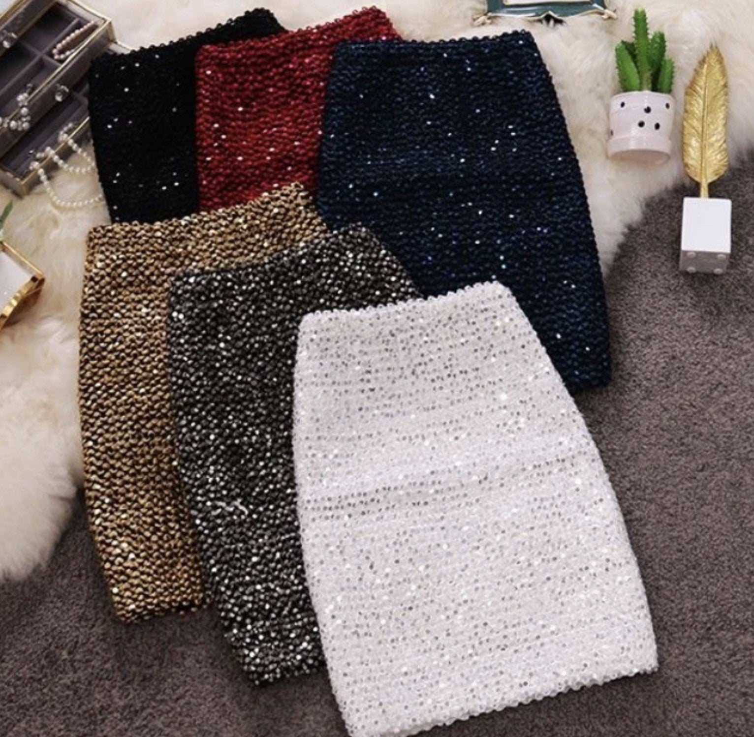 Gonna in pailettes Ftyju