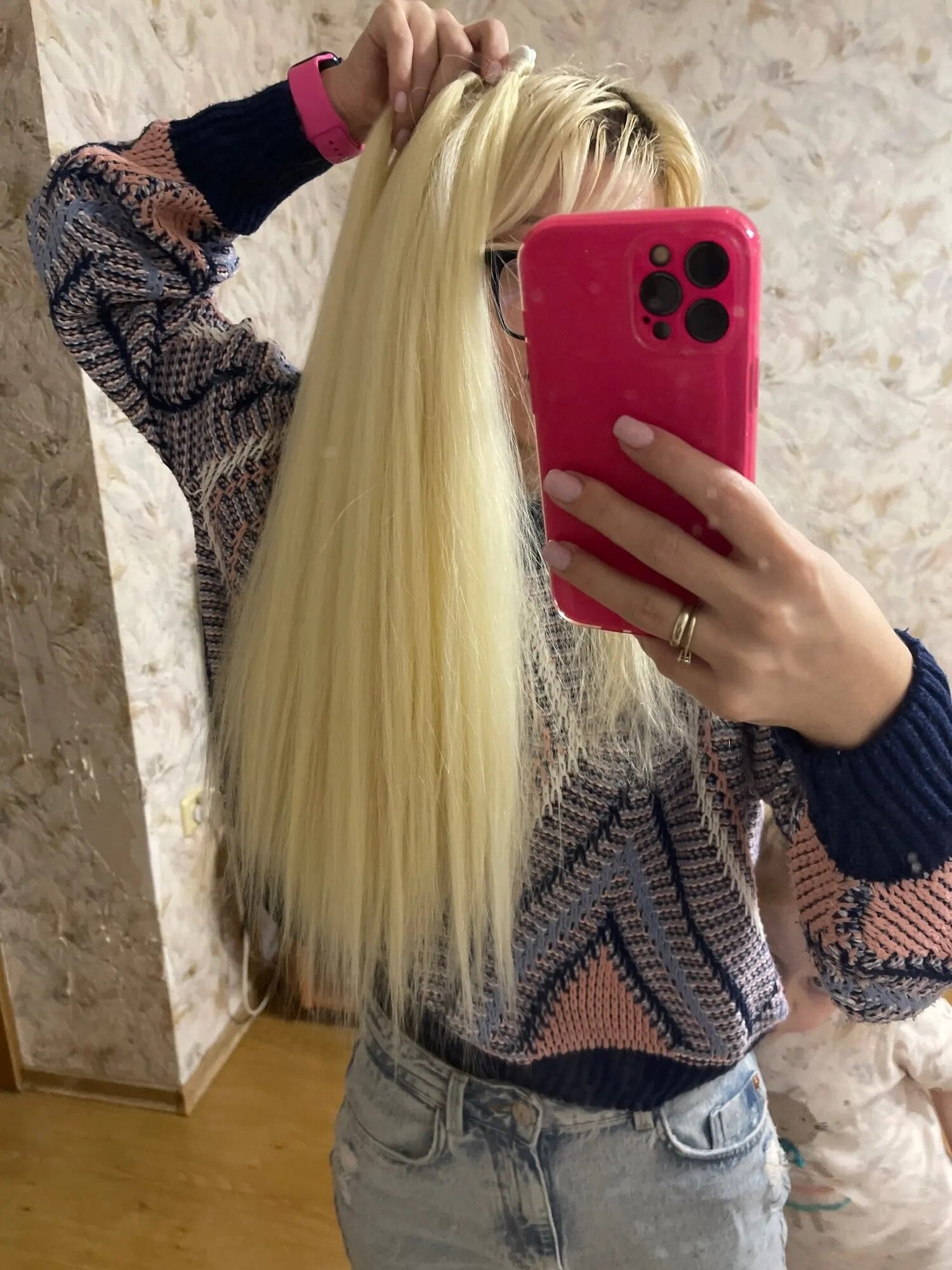 Coda extension liscia lunghissima