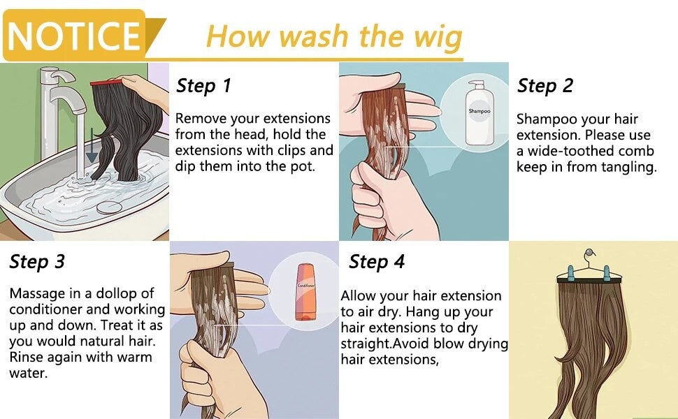 Coda extension liscia lunghissima