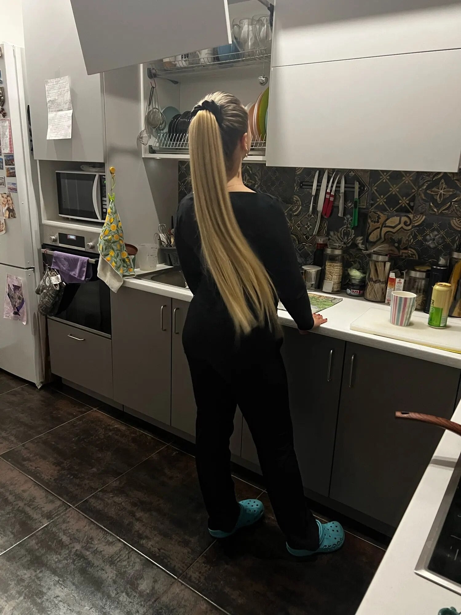 Coda extension liscia lunghissima