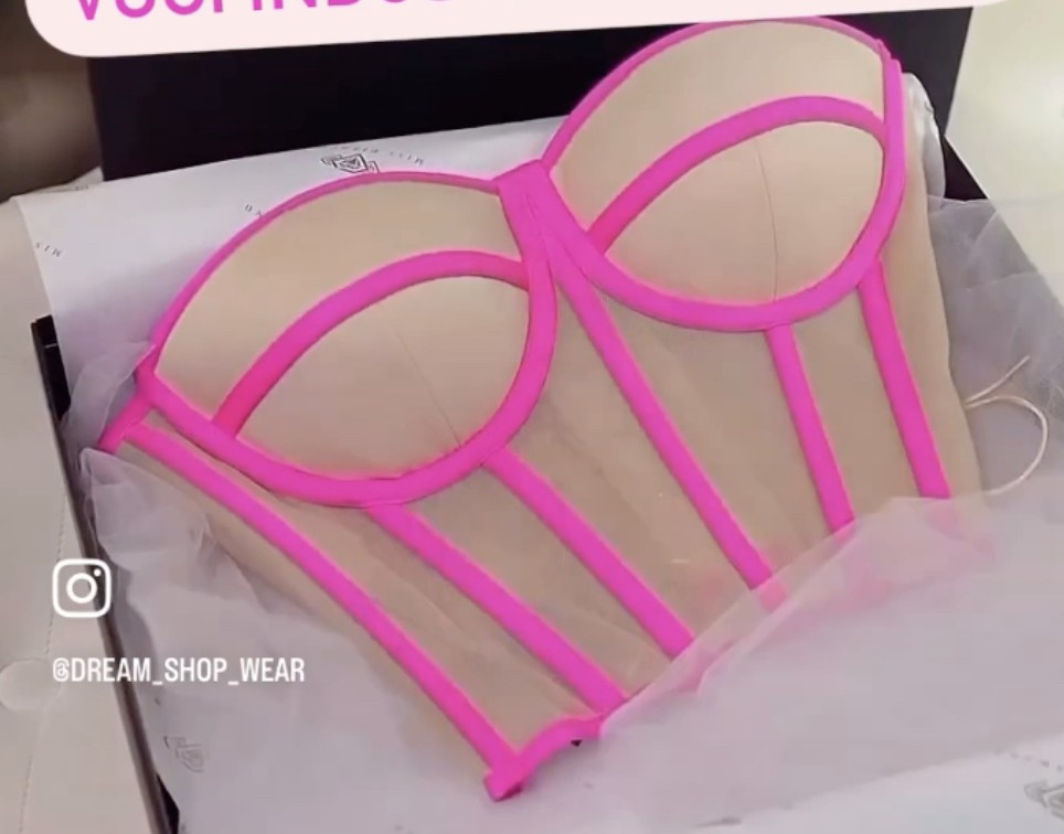 Bustier pizzo Frihju