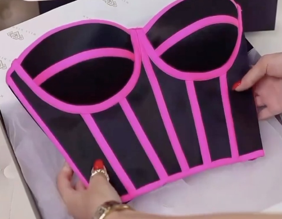 Bustier pizzo Frihju