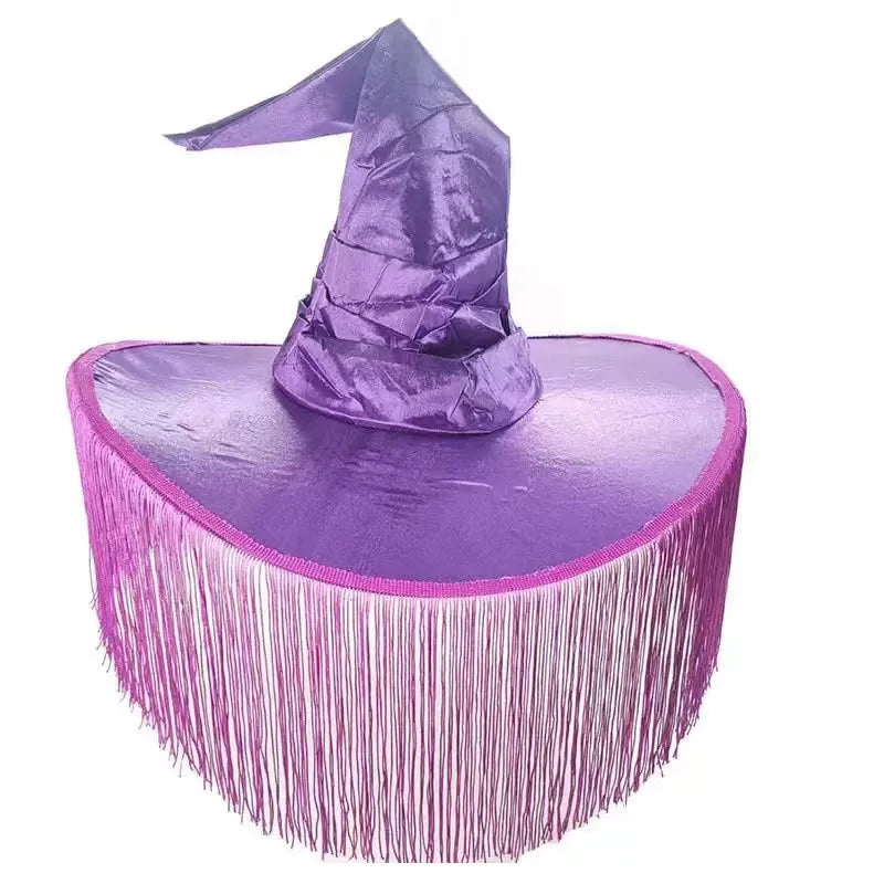 Cappello da strega grande pieghevole
Con pendente ragno pipistrello