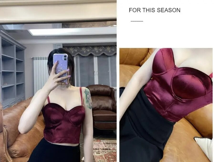 Bustino velvet touch